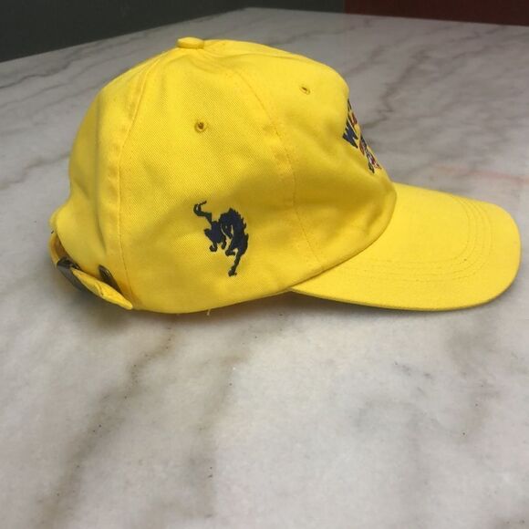 Vintage Dad Hat “Wildfire Golf Club 1999” Yellow | Embroidered | Adjustable - Picture 3 of 7